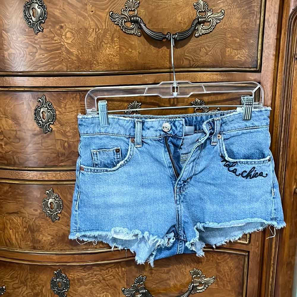 DIVIDED Blue Jean Shorts